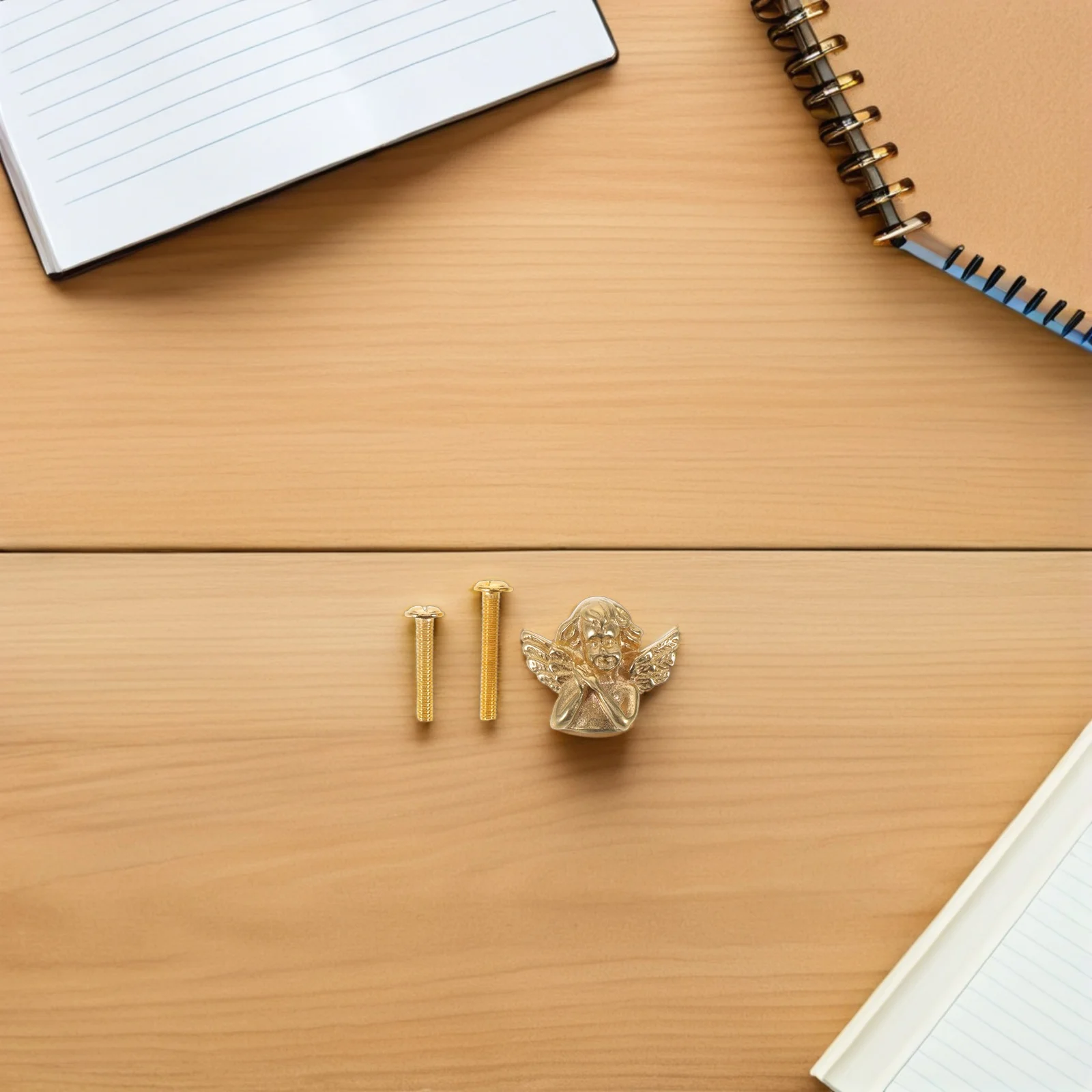 

128mm Brass Angel Metal Pulls Cabinet Handles Furniture Hardware for Kitchen Cupboard Decorative Drawer Knobs