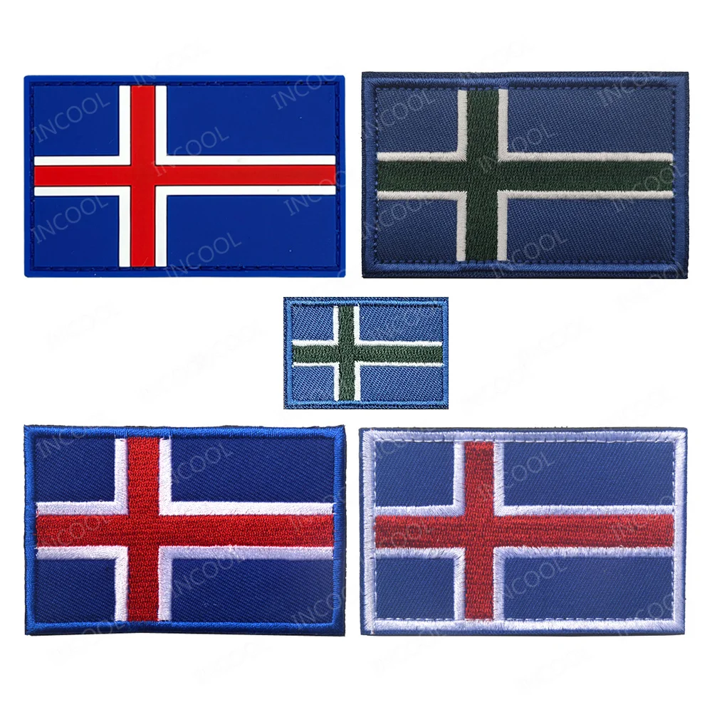 Iceland Flag Embroi… - image