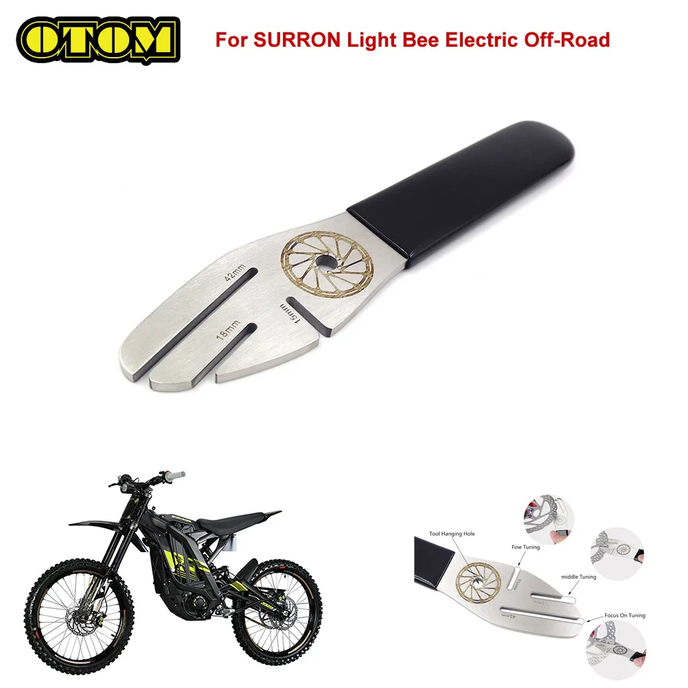 

Для мотоцикла SURRON Light Bee 15/18/42 мм тормозной диск, ремонтный гаечный ключ, регулировочный корректирующий инструмент, электрический внедорожный велосипед для грязи