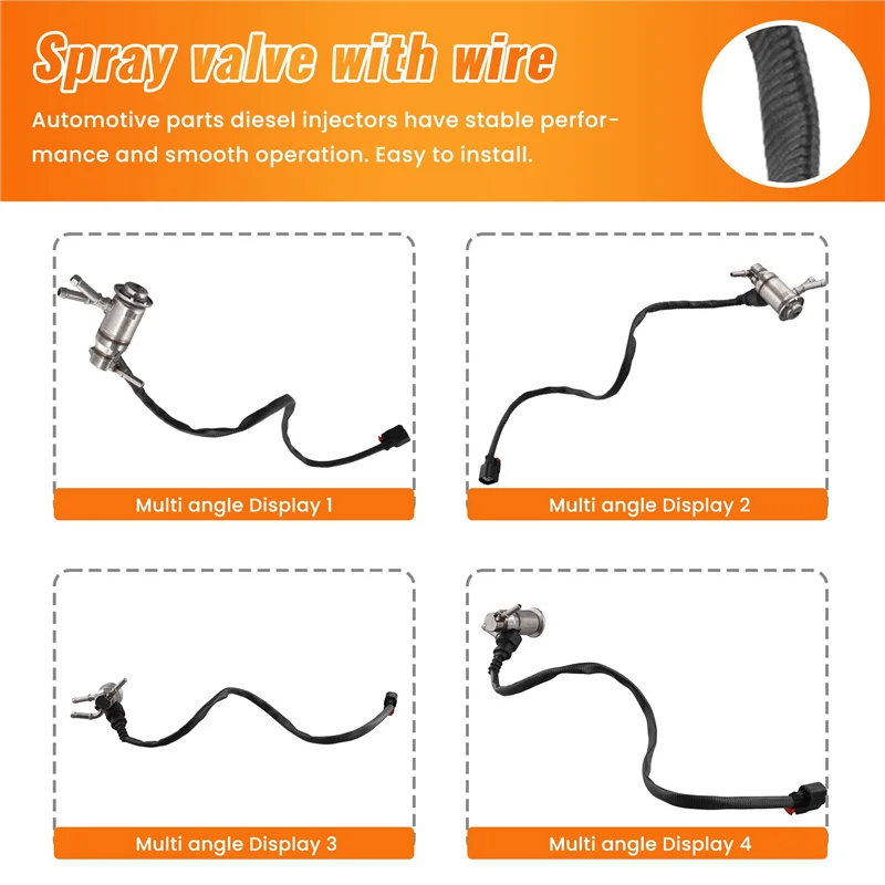 

16072-6474R Injectors Diesel Exhaust Fluid Injection Nozzle For Renault Master III IV Opel Movano B 2.3 DCI 160726474R