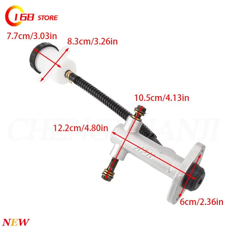 ปั๊มเบรกหลังมอเตอร์ไซค์คุณภาพสูง แบบไฮดรอลิก พร้อมอุปกรณ์ดัดแปลงและฝาปิดน้ำมัน