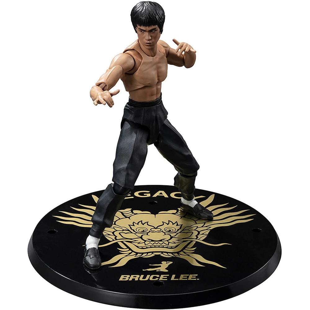 In Stock Original S.H.Figuarts Bruce Lee (LEGACY 50th Ver.) 130 mm Exquisite Anime Action Figure Nice Collectible Model Toys