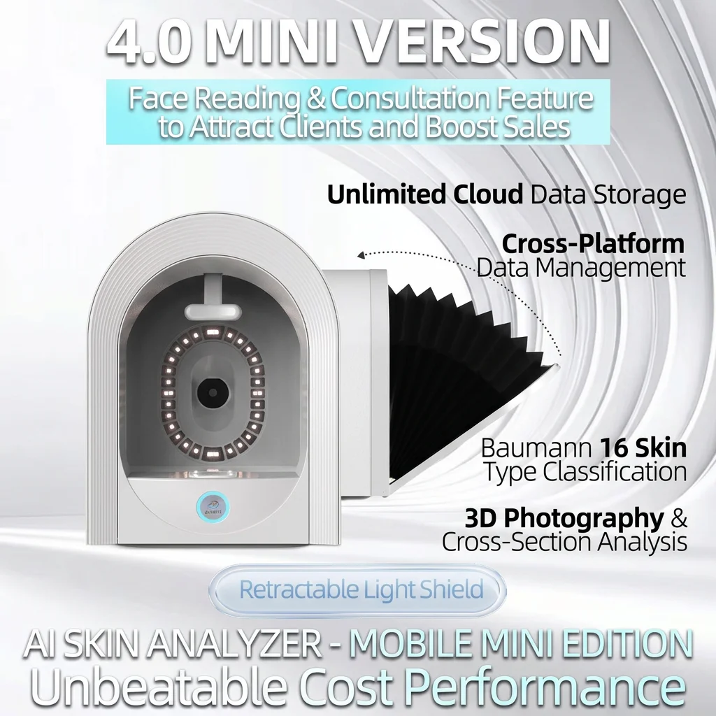 Z Portablefacial Scanner Skin Analyzer Device With Advanced Ai Skin Analysis 2026 Functions For Professional Home Skincare