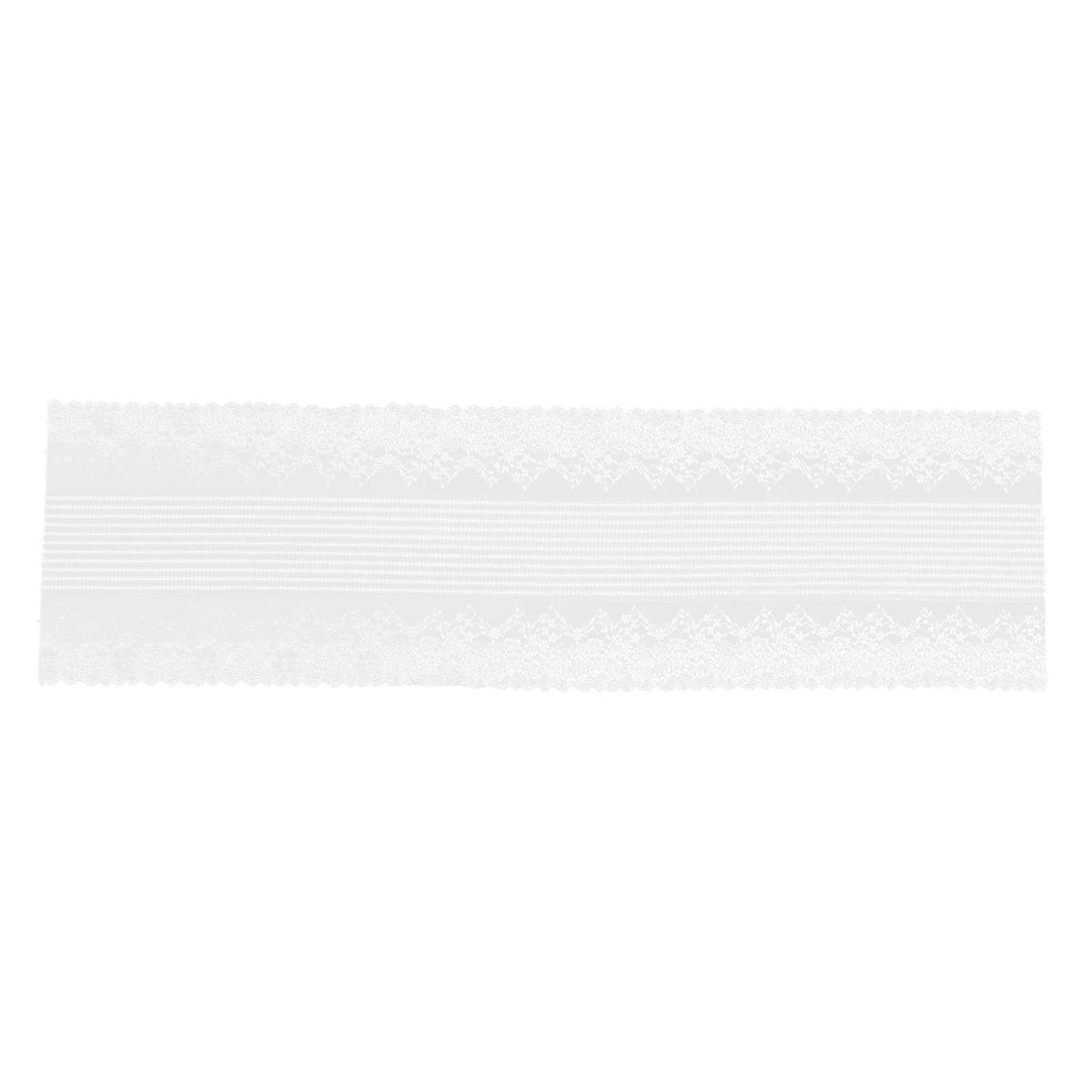 

White Lace Runner Decor Wedding Table Decorations 140cm Long Wedding Table Cloth Fits Various Occasions
