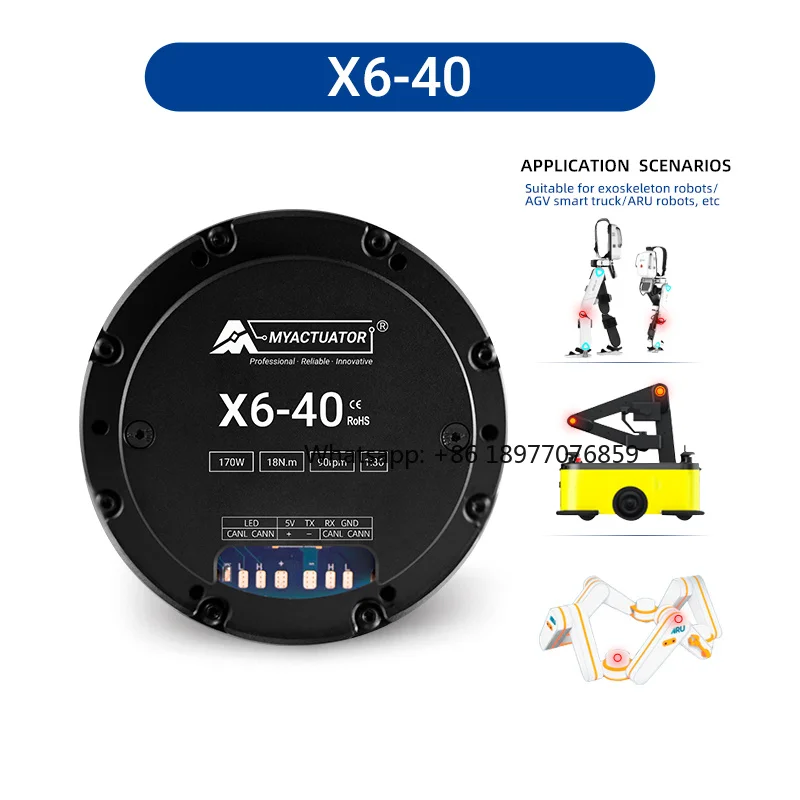 RMD-X6 S2 Gear Ratio 1:36   Delicate Planetary Reducer Pancake Motor Magnetic Brushless Outrunner Actuator  Gear Motor