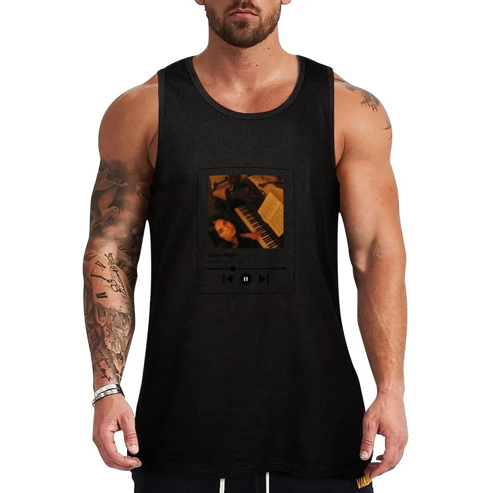 

Montell Fish Tank Top sleeveless shirt man gym clothing T-shirt Men's gym