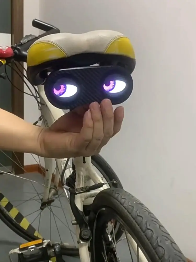 AliExpress Bicycle Tail Rear Light Motorcycle Devil Eye Rear Light Waterproof USB Cycling Taillight Bike LED Lights Motorbike Accessories