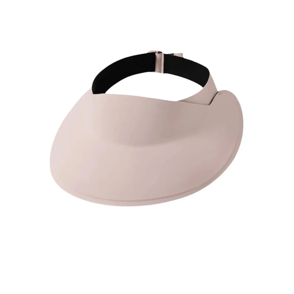 

Comfortable Breathable Kids Sunshade Hat Quick-dry Solid Color Summer Kid Sunhat Soft Lightweight Foldable Empty Top Cap Boys