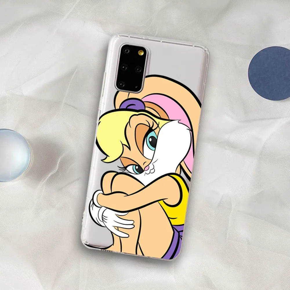 Funny Cute Rabbit B-ugs B-unny Mousepad for Samsung A12 21 30 31 51 52 70 71 for Redmi8 9 10 for Honor10 70 50 Clear Case image 3