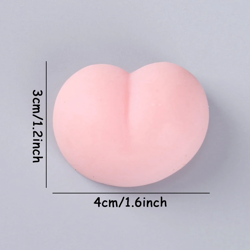 10/20pcs Funny Gift Cute Butt Antistress Ball Squeeze Birthday Party Favors Office Stress Relief Accessories Party Gift