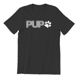 子犬の男性用コットンTシャツ,ストリートウェア,レトロ,韓国,カジュアルファッション,卸売