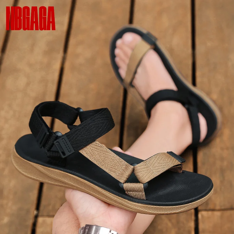 Męskie sandały z podparciem łuku stopy, antypoślizgowe, plażowe, sportowe, do brodzenia, wytrzymałe, turystyczne, gladiatorki, odkryte palce, płaskie sandały męskie.