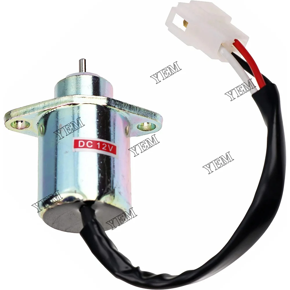 

Durable Fuel Solenoid 17454-60010 16616-60010 17594-60014 For Kubota B2100D B2400D 12V