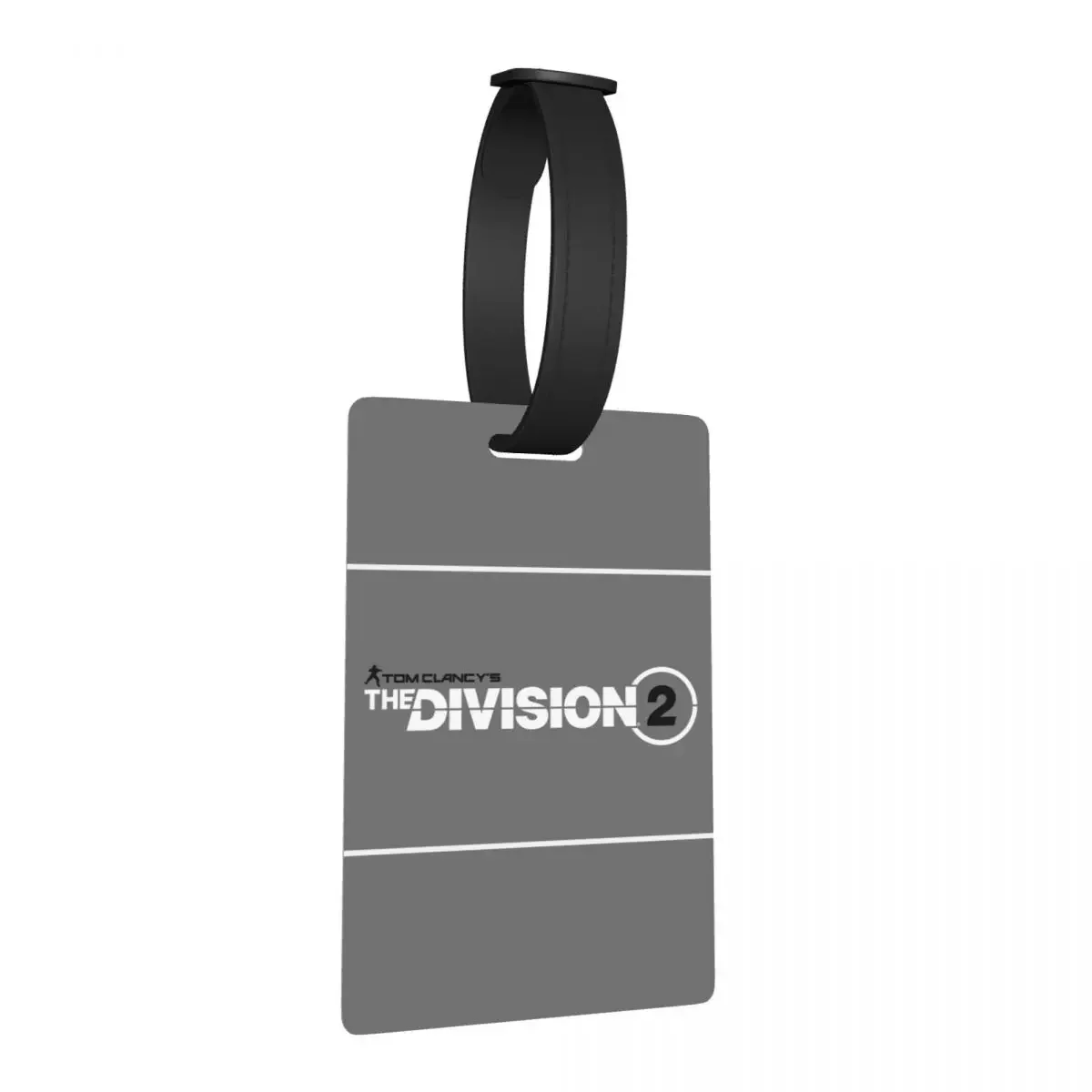 

Tom Clancy's The Division Luggage Tags Suitcase Accessories Travel Portable Baggage Boarding Tag Label Holder ID Name Address