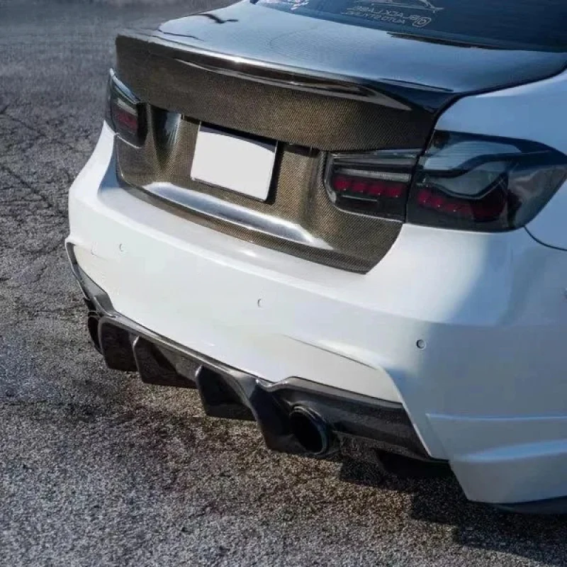 

CARBEN для BMW 3 серии F30/F35 325I/330I: Новая высококачественная карбоновая крышка багажника в стиле CSL, комплект обвеса, цвет черный карбон