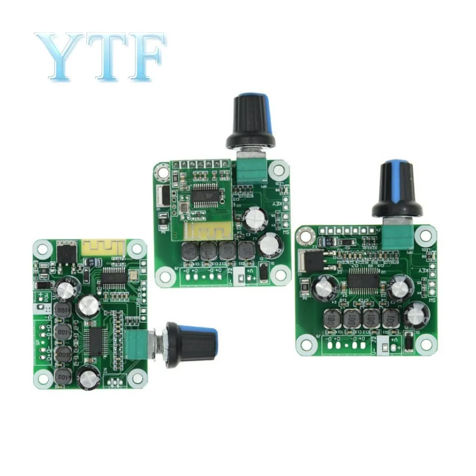 

TPA3110 Digital Amplifier Board Stereo Class D Bluetooth 4.2 Amplifier Board 15W