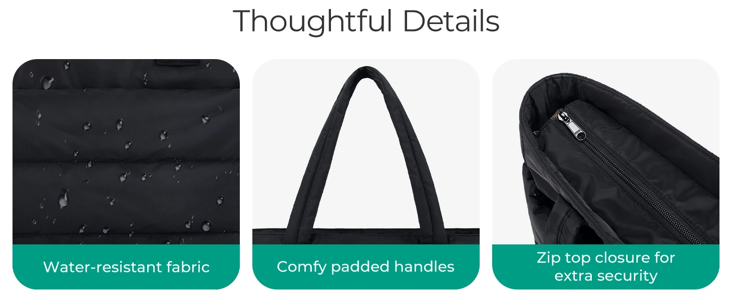 BAGSMART Women's Bag Large Capacity Solid Color Tote Bag Versatile Handbag for Commuter Work Student Class Shopping Bag