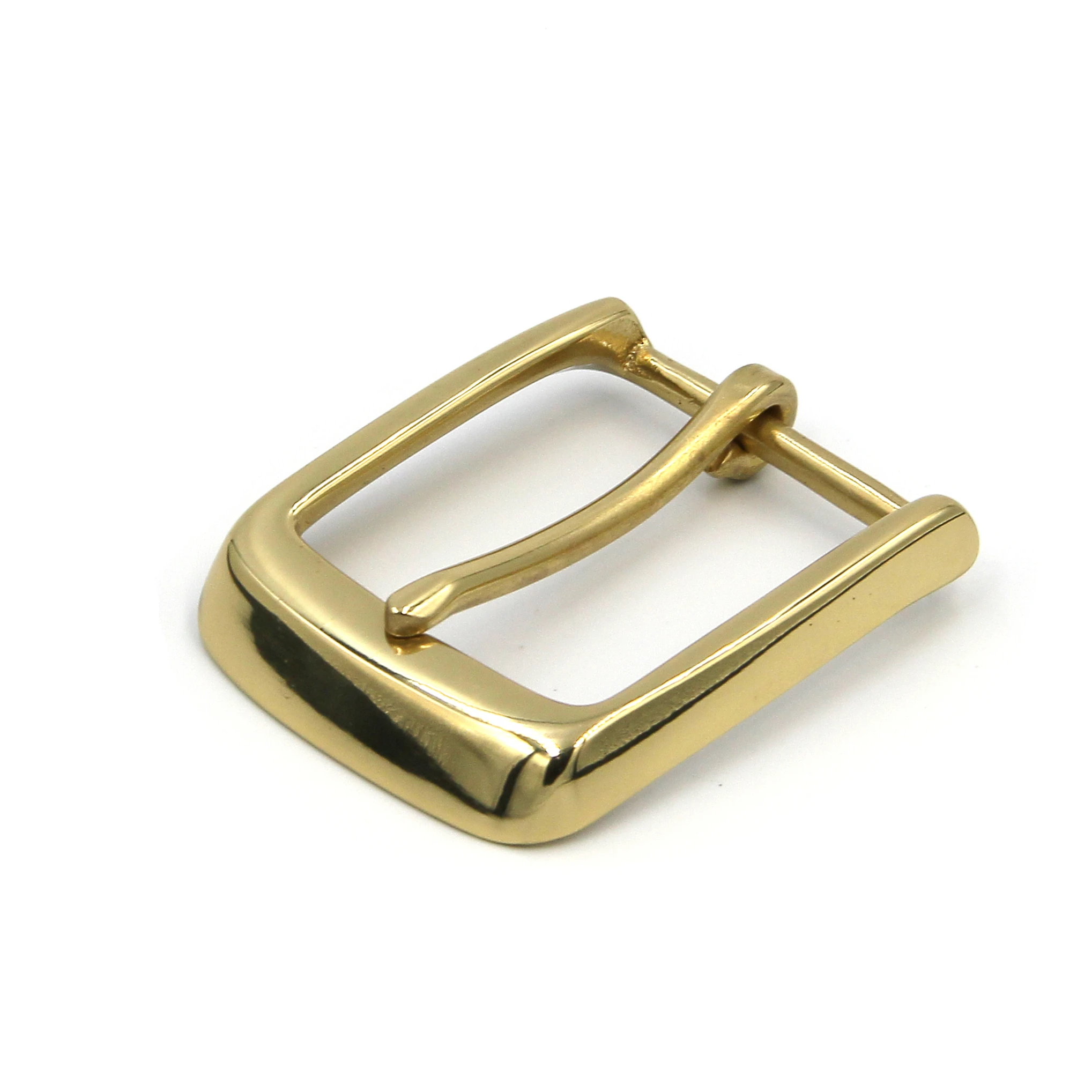 

Premium Gold Shiny Brass Buckle 1.5inch Leather Belt Fastener Buckles