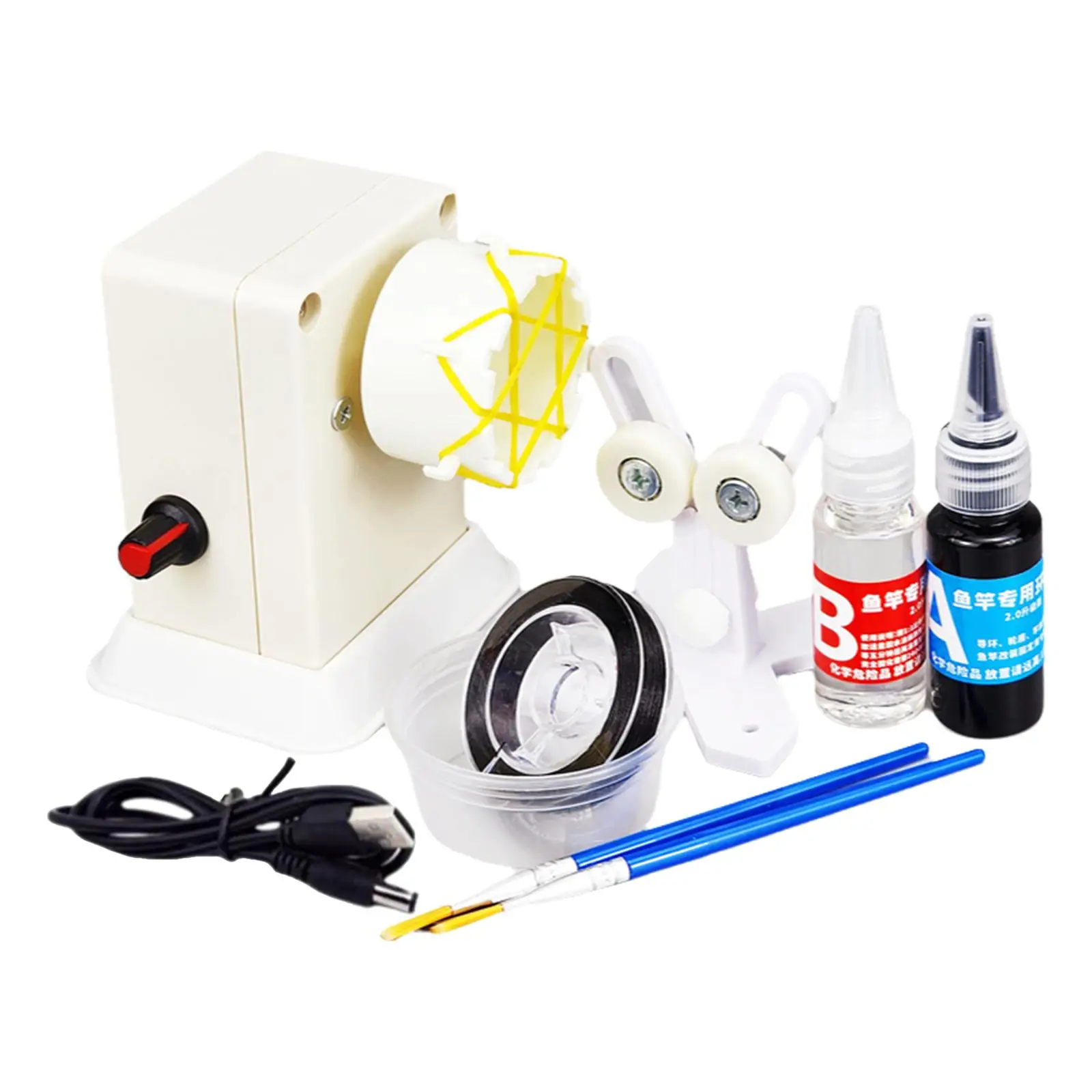 

Модификация машины для намотки удочек, аксессуары для упаковки удочек, легкое