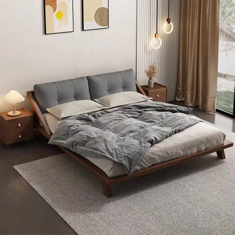 

Storage Double Bed Bedroom Bedside Table French Sleeping Bed Sleeping Nightstands King Mobili Per La Casa House Accessories