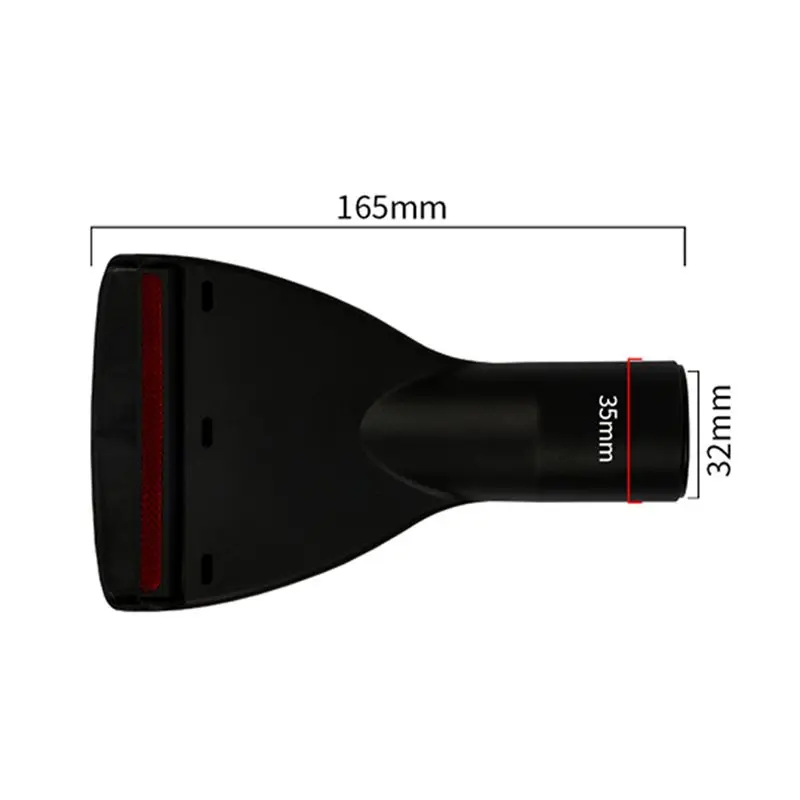 A97T 4X Anti-Static Flat Mouth Brush Suction Head Vacuum Cleaner Parts 32/35Mm Carpet Floor Nozzle Brush Adapter Swivel Head