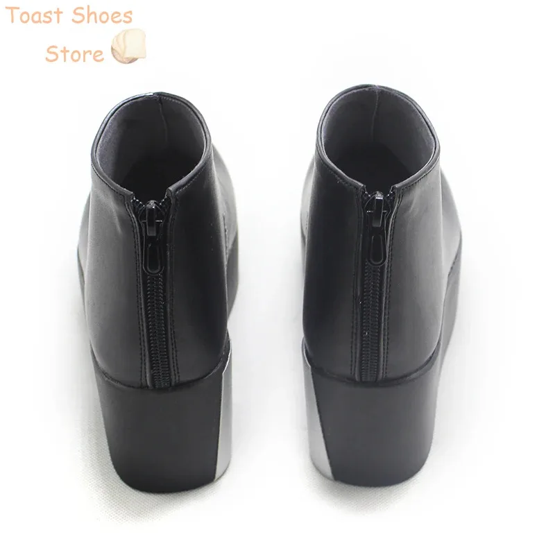 

qq98Asahina Mafuyu Game Project Sekai Colorful Stage PU Shoes Halloween Carnival Boots Cosplay Props Costume Prop