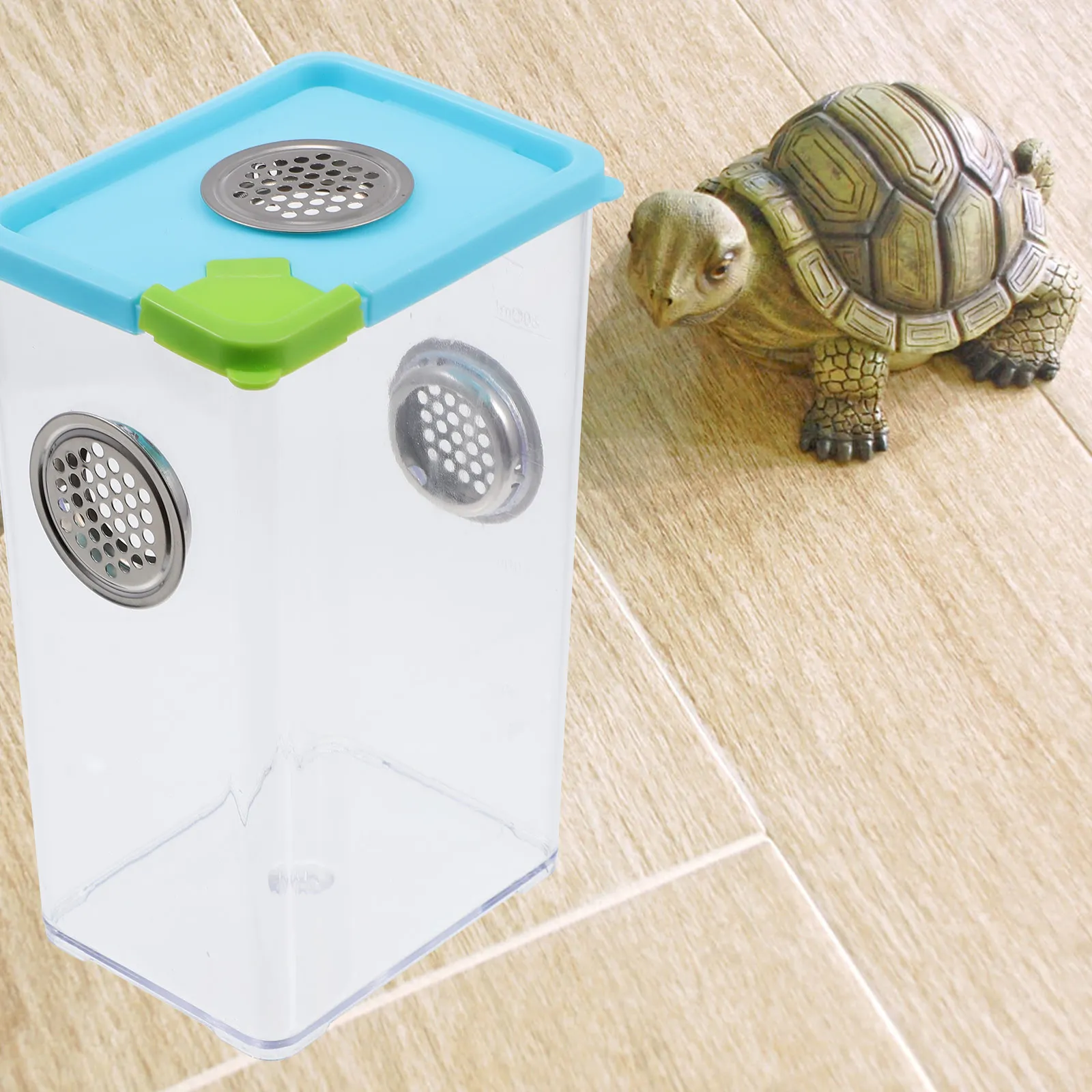 Insect Terrarium Reptile Feeding Box Lightweight Compact Transparent Container for Spiders Lizards Turtles Frogs Snakes Pet Anti - Image 2
