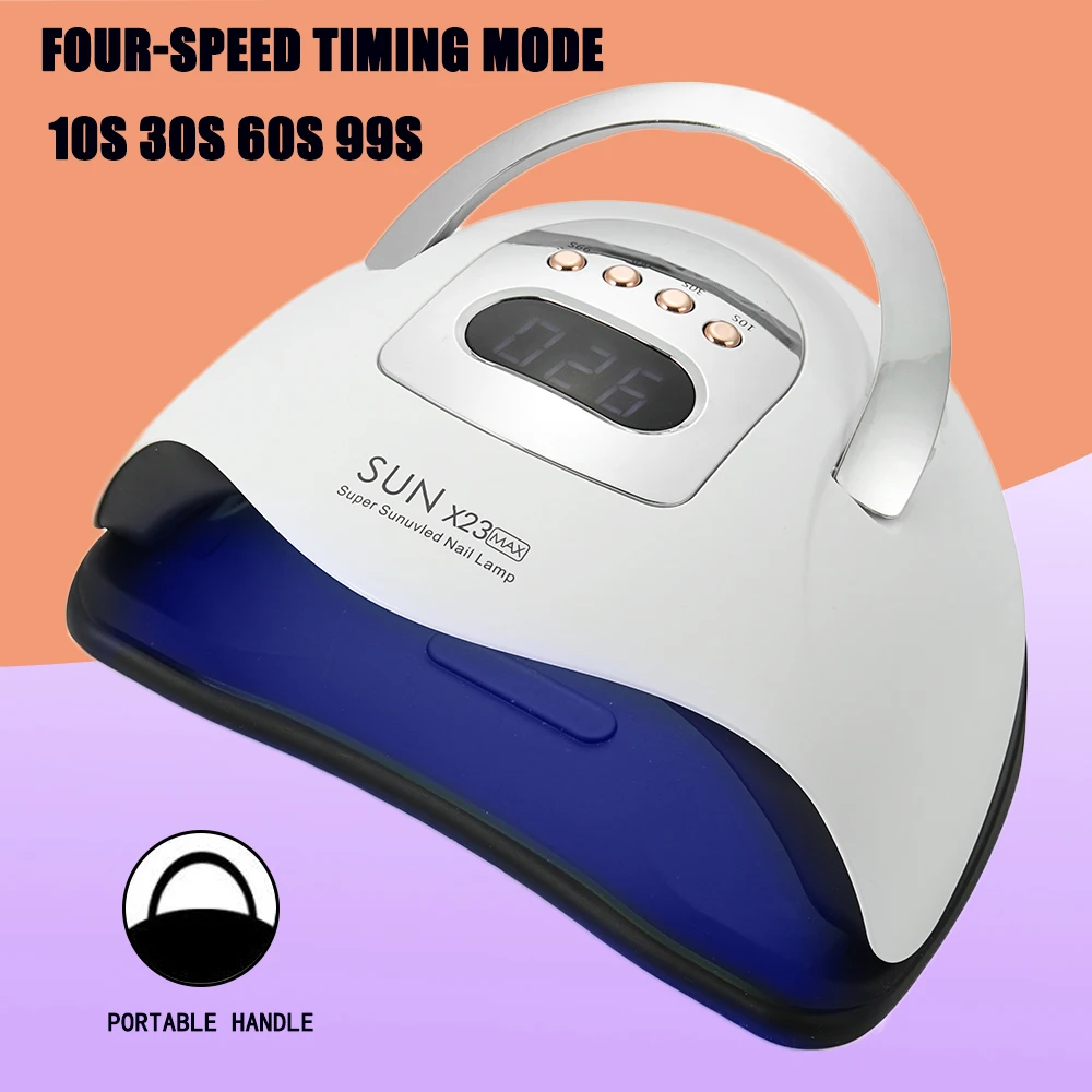 SUNX23 MAX Uv Nail lamp Nail Dryer 81 Beads Uv Light For Nails Professional Curing Lamp Drying Gel Nail Dryer Manicure Equipment