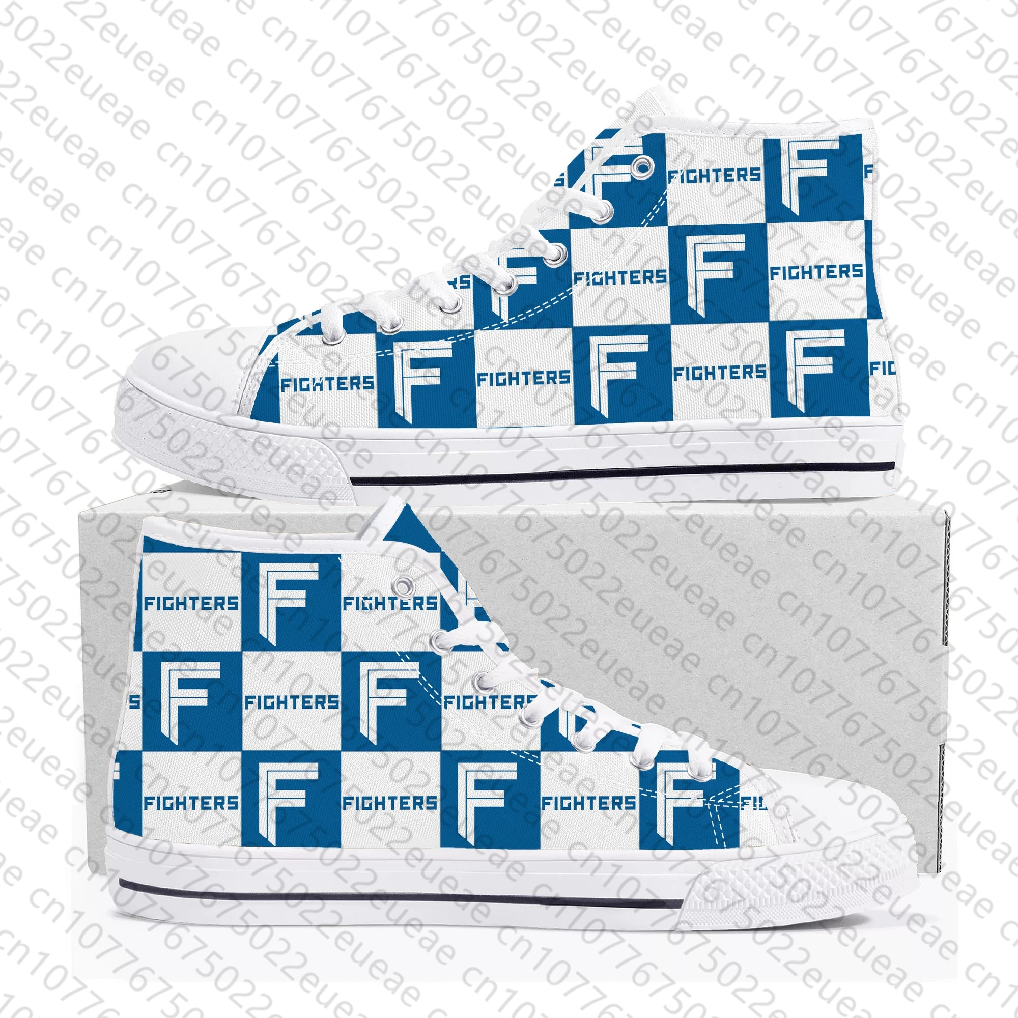 ハムファイターズ Ham Fighters baseball High Top Sneakers Mens Womens Teenager Canvas High Quality Sneaker Casual Custom Made Shoes DIY