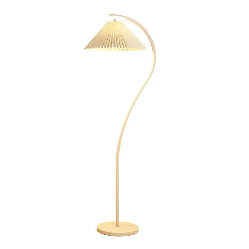 

Living room lamp sofa bedroom cream wind ins art atmosphere pleated floor