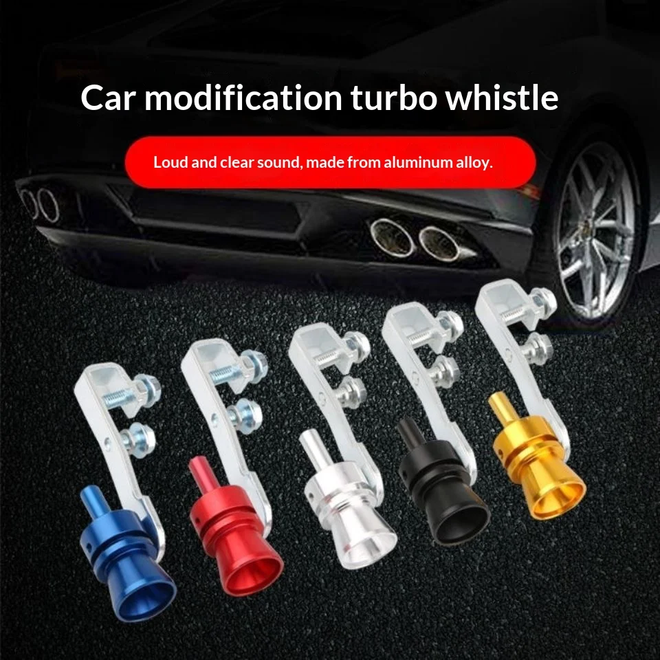 Car Turbo Horn Modification Exhaust Pipe Sounder Imitation Sounder Car Horn Motorcycle Accessory Tailpipe Sounder