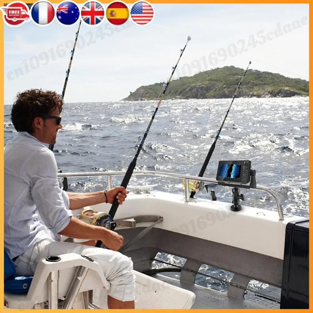 

Поворотная стойка для эхолота на 360 градусов, износостойкая GPS-пластина, кронштейн для эхолота, электронный держатель для эхолота для морской лодки, каяка