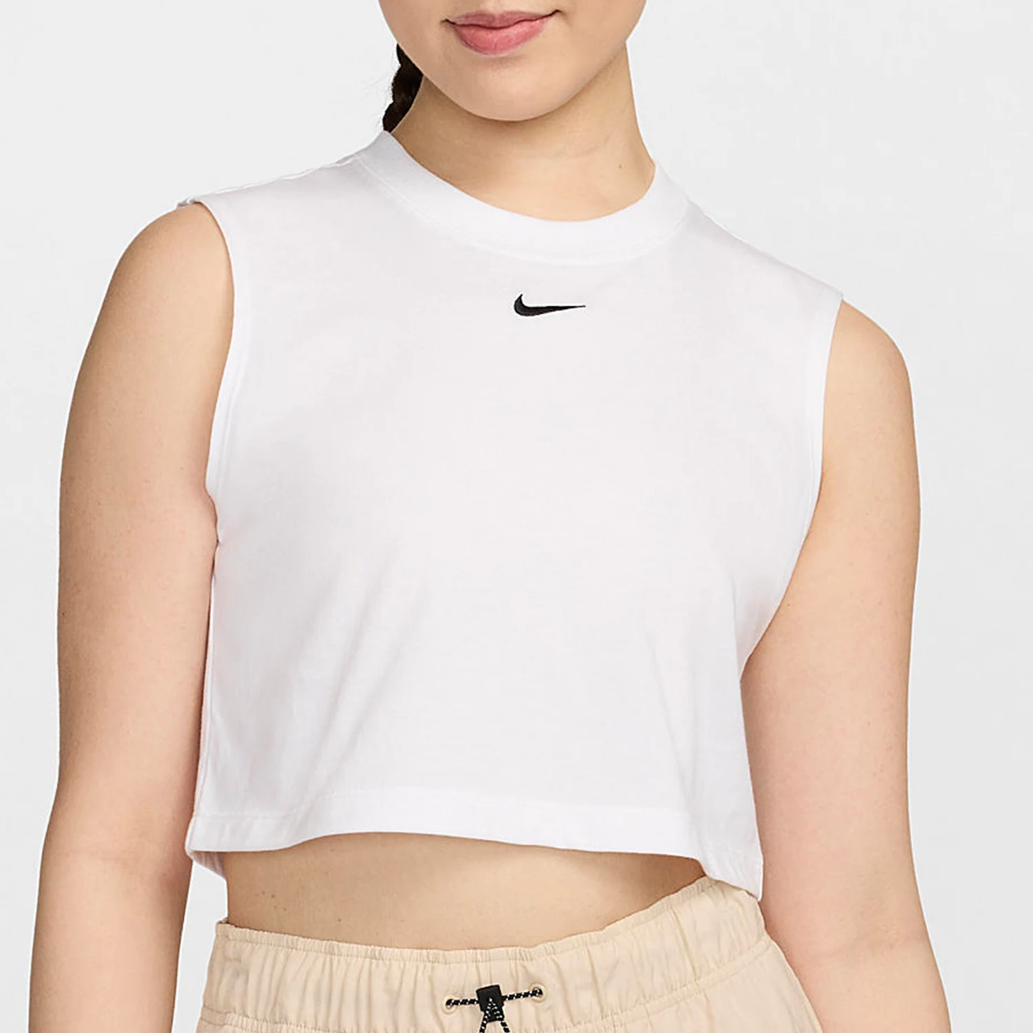 Nike genuine new women's breathable round neck sleeveless vest AR3204-100
