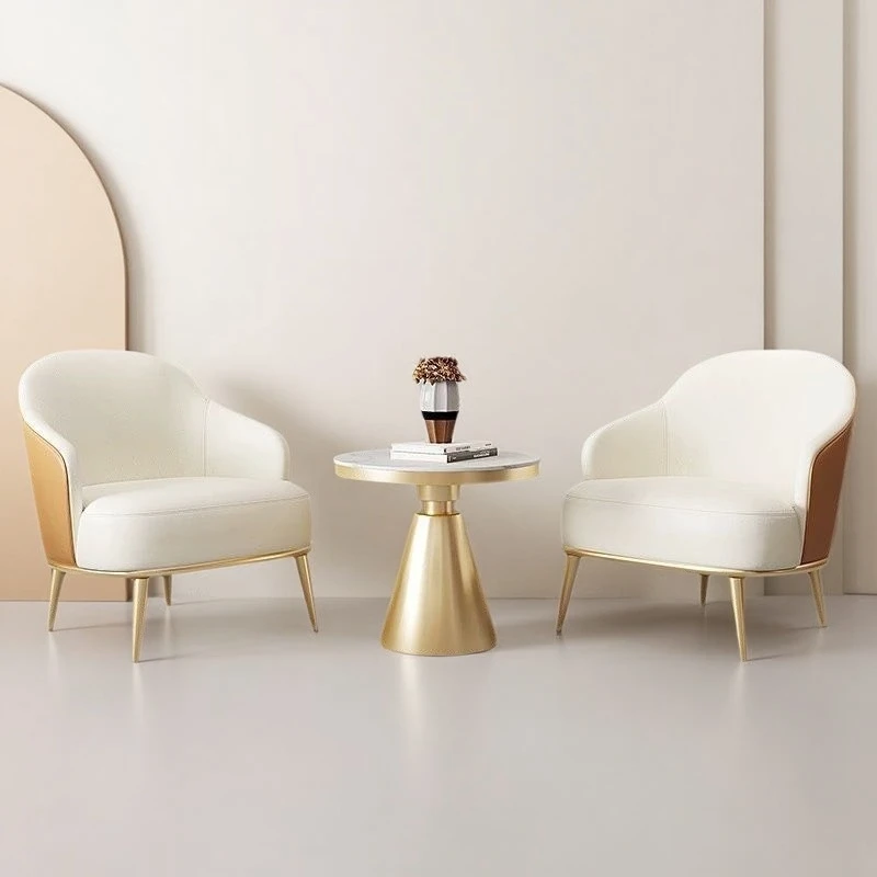 Nordic Modern High-End Set of Tables and Chairs New Leisure Business Hotel Display Centre Rest Area Meeting Sample House Sofa