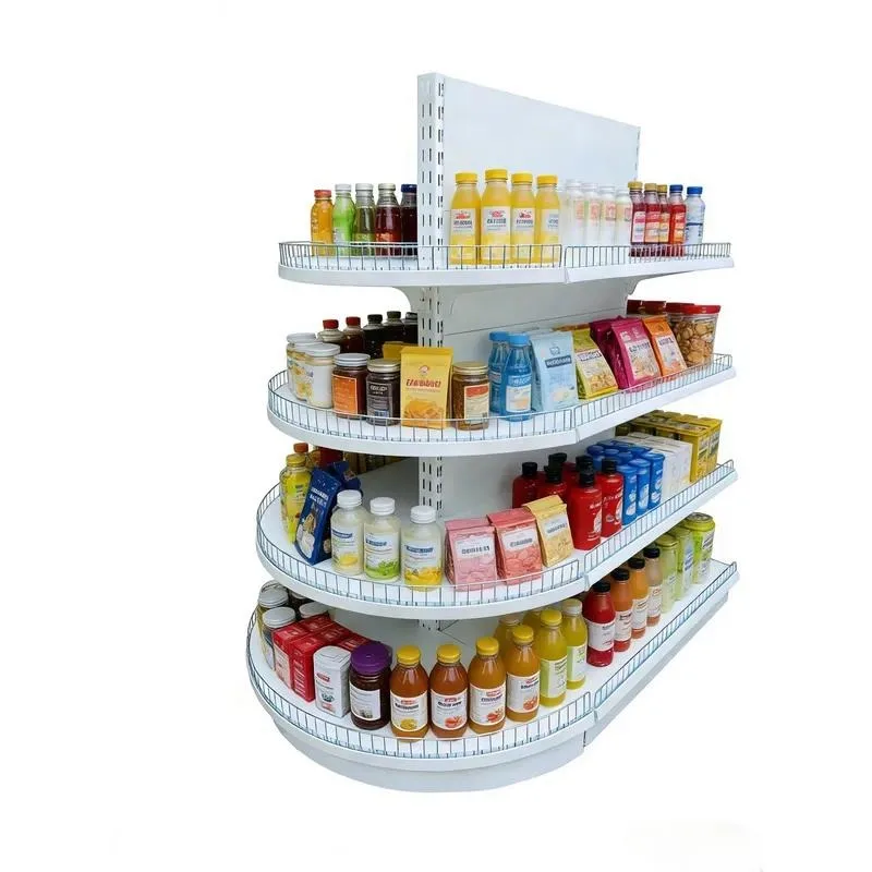 Creative Island Display Stand for Supermarkets Snack Shops Baby Stores