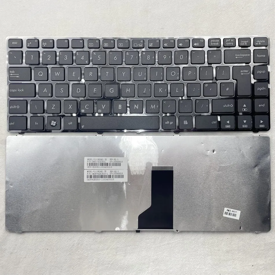 UK Laptop Keyboard For Asus A42 N82 X42J K42 K42J A42JC X42 X42F X42JA X42JB X42JE UK Layout