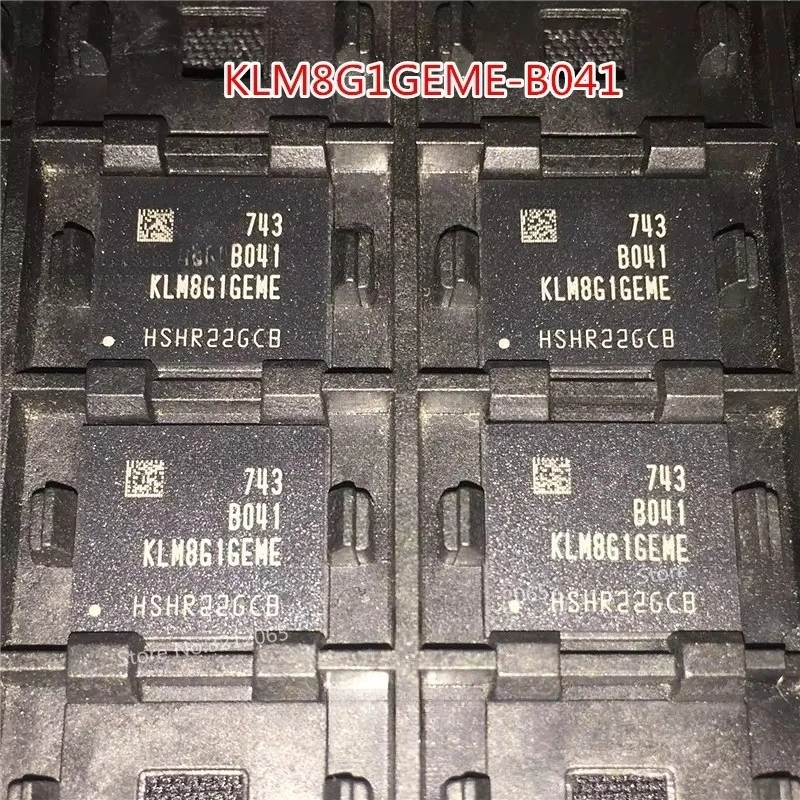 100% New Original KLM8G1GEME-B041 BGA EMMC BGA KLM8G1GEME B041