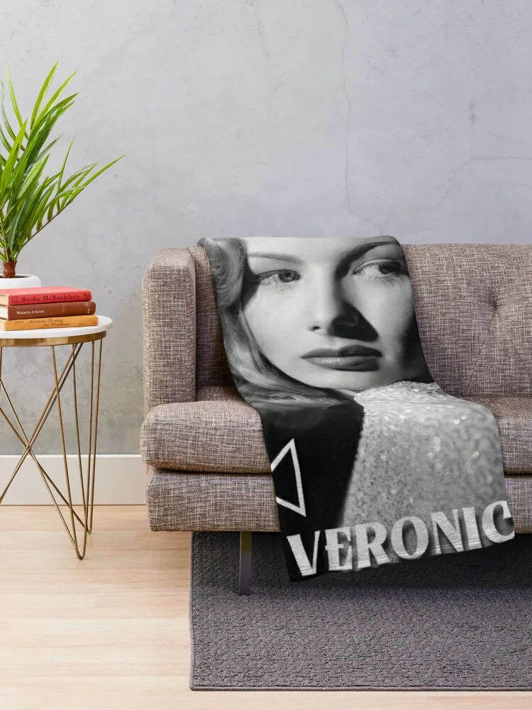 Veronica Lake Throw Blanket Luxury Brand Soft Plush Plaid Blankets