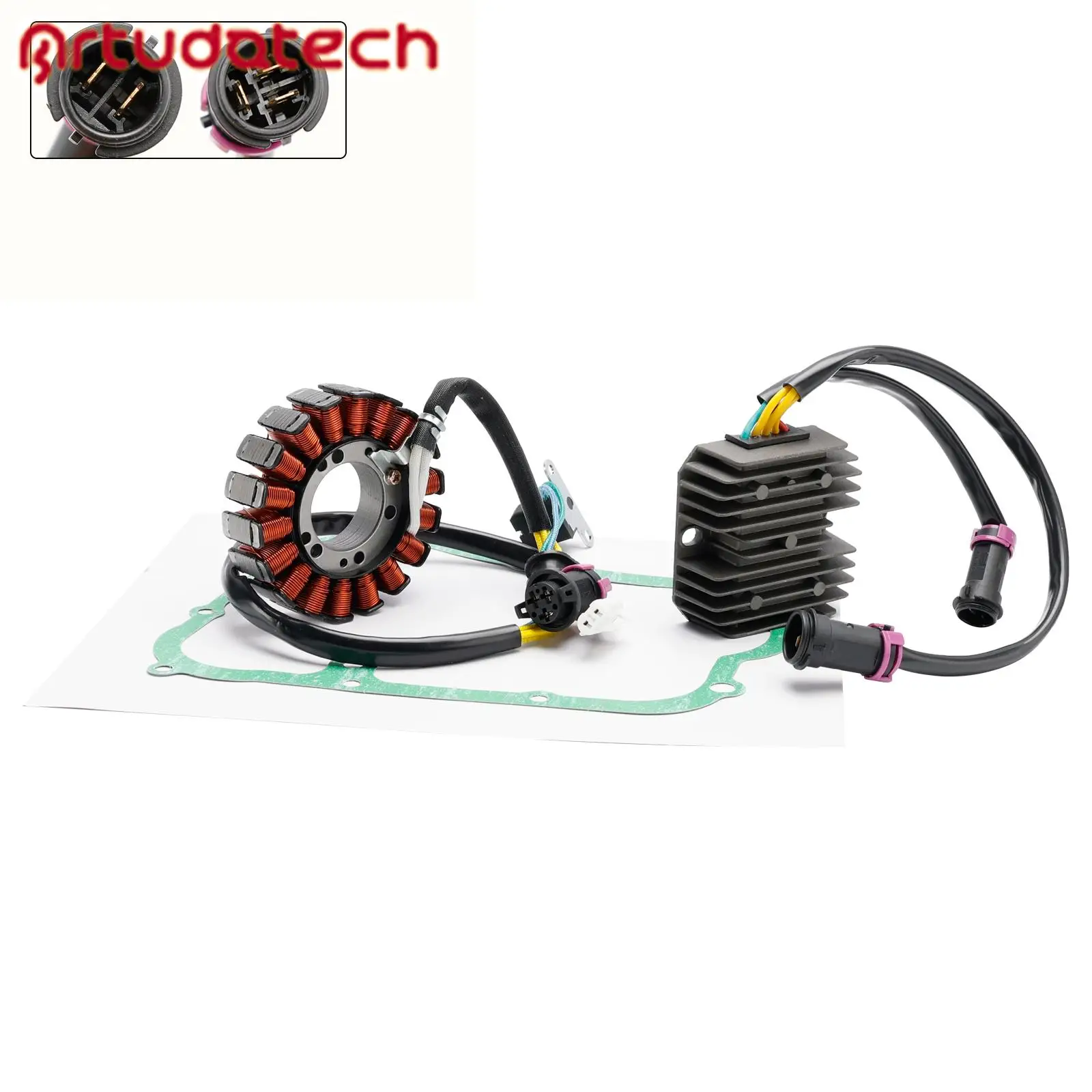 

СТАТОР-ГЕНЕРАТОР 93 ММ ПРОКЛАДКА РЕГУЛЯТОРА НАПРЯЖЕНИЯ ДЛЯ STELS ATV 300B 12B LU 019140