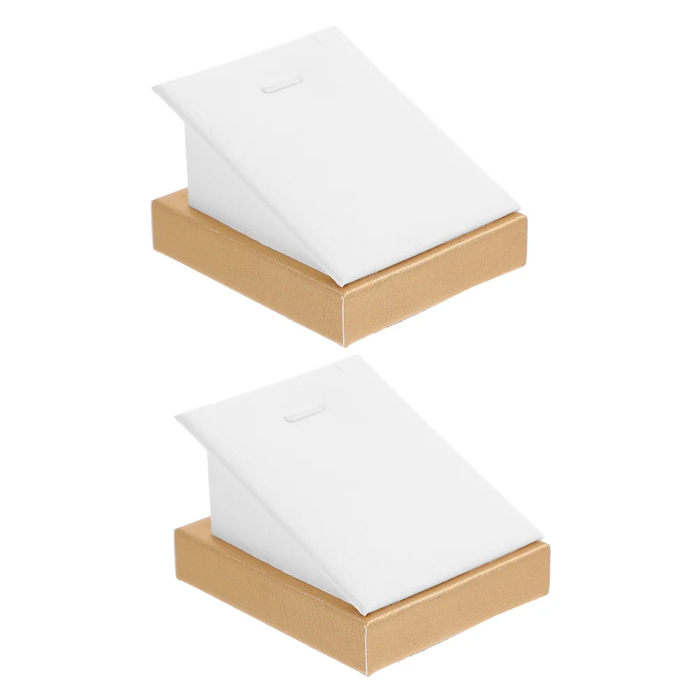 2Pcs Necklace Display Stand Jewelry Organizer Lightweight Portable Necklace Holder for Home Store Trade Show Jewelry Stand