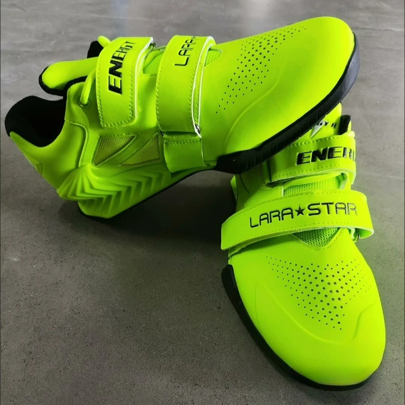 

2025 Indoor Fitness Squat Shoes Non-slip Deadlift Shoes Professional Weightlifting Shoes Men's and Women's New Sports Shoe