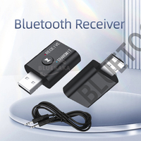 USB Wireless Bluetooth Adapter 3.5mm AUX USB Dongle Jack 2IN1 Audio Receiver Transmitter With MIC Stereo Music For PC Car Kit TV