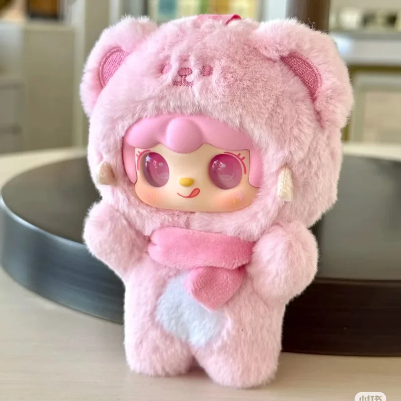 

Yooki 4-го поколения слепая коробка Take A Bit Small Bear Series плюшевые игрушки изысканная кукла брелок рюкзак кулон Mystery Box подарок