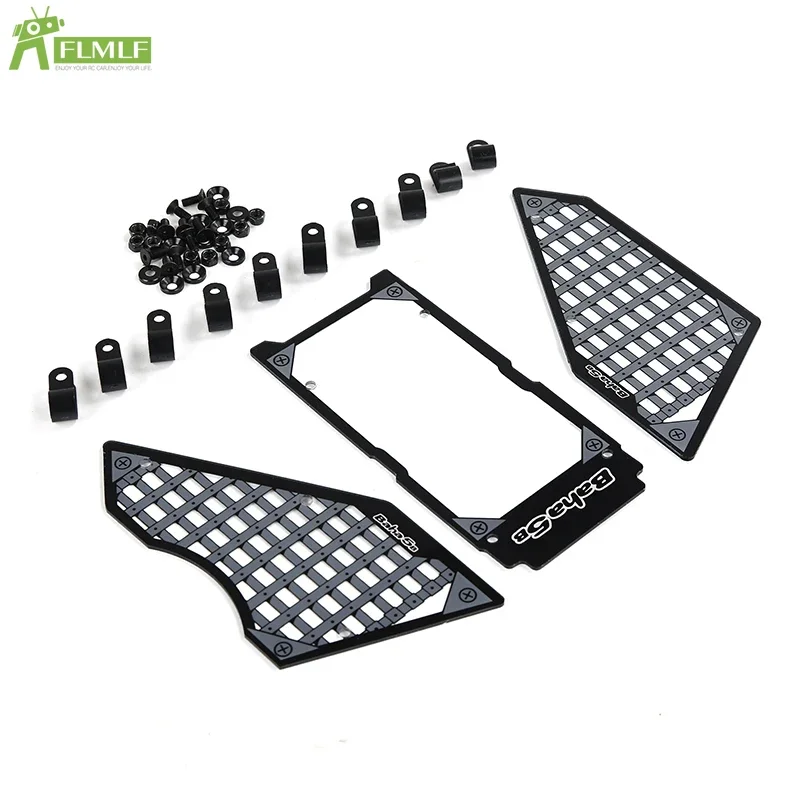 Explosion Proof Protective Car Window Set Fit for 1/5 HPI ROFUN BAHA ROVAN KM BAJA 5B Rc Car Toys Parts