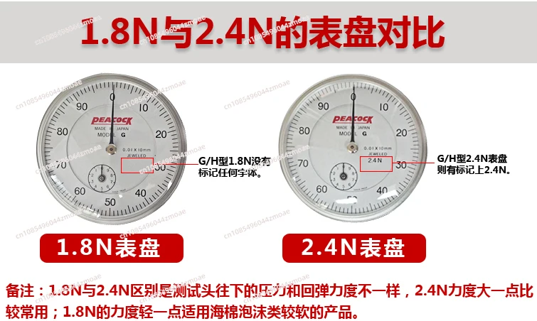 G type H type thickness gauge 0-10mm leather thickness gauge thickness gauge