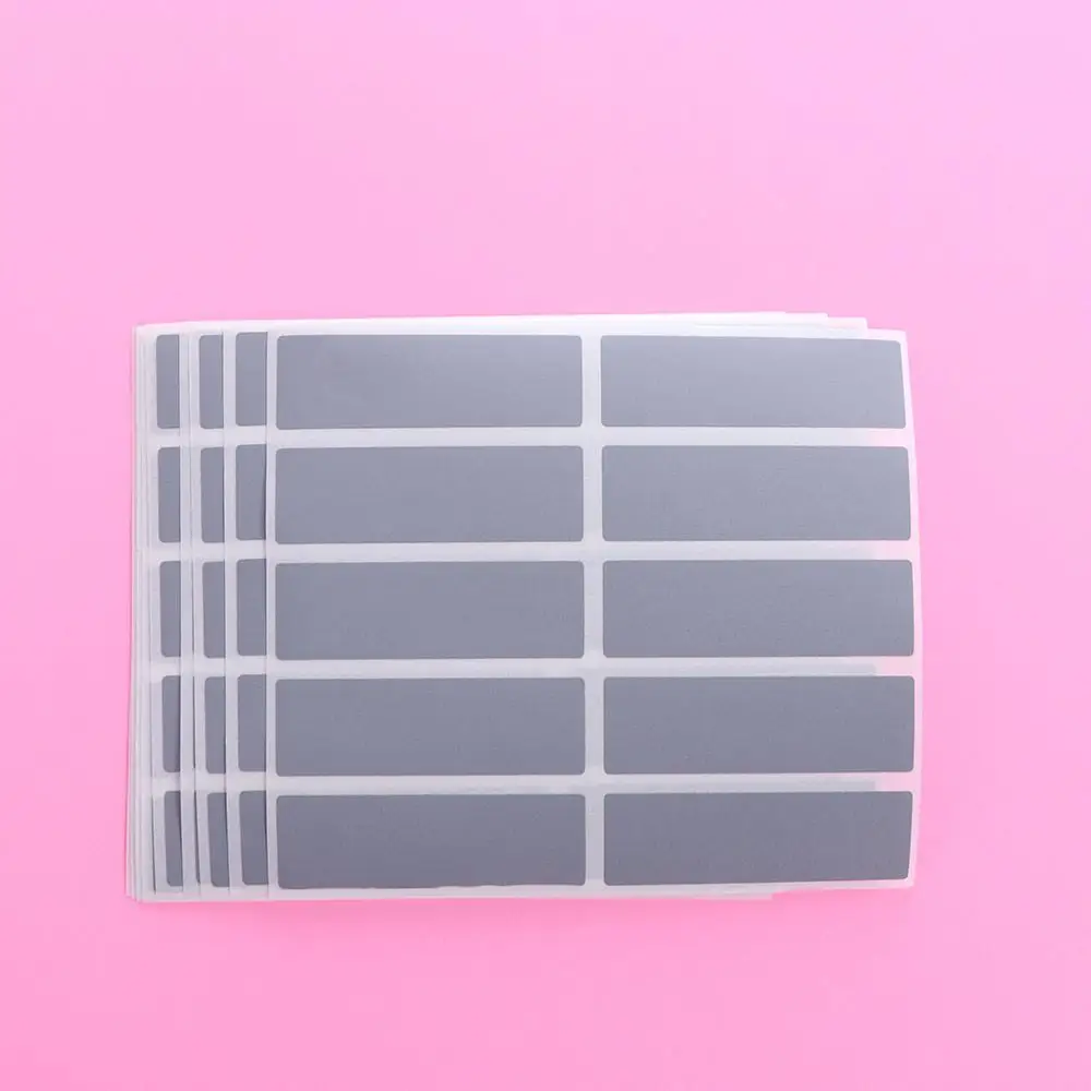 100pcs Rectangular Scraping Stickers Scratch Cards Funny Creative Scratch Off Stickers Adhesive Scratch Off Cards