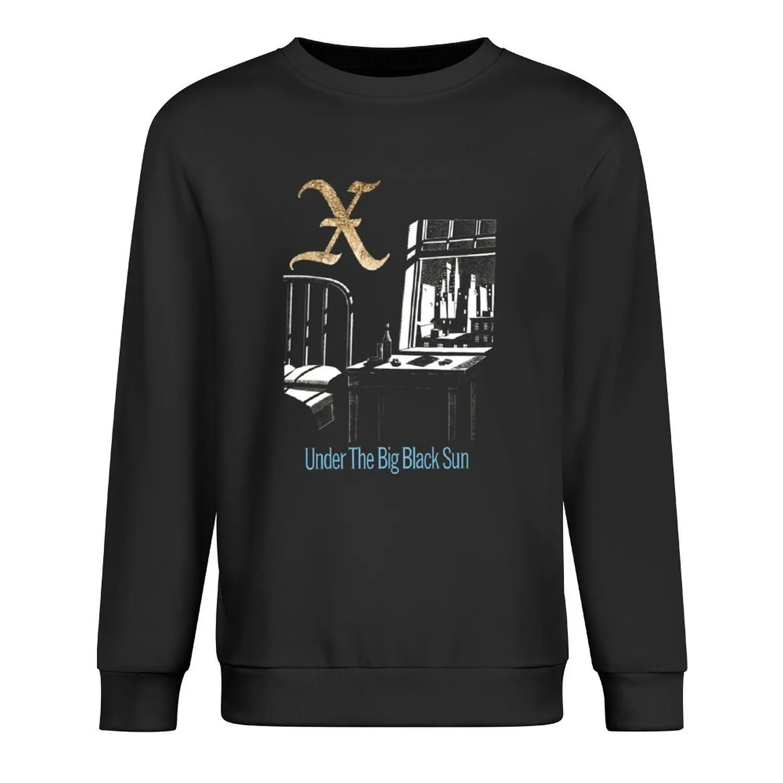 

X - Under the Big Black Sun - Punk - Hardcore Premium Pullover mens clothing men wear men's clothes sweatshirts for men