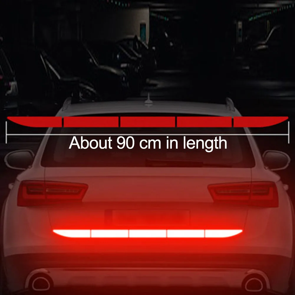 Economical Enhancement Car Trunk Reflective Sticker Car Hood Sticker High-quality PVC Material Scratch Protection