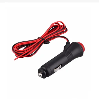 Adattatore di alimentazione per connettore a spina 4A per accendisigari per auto 12V 24V con controlli dell'interruttore a LED