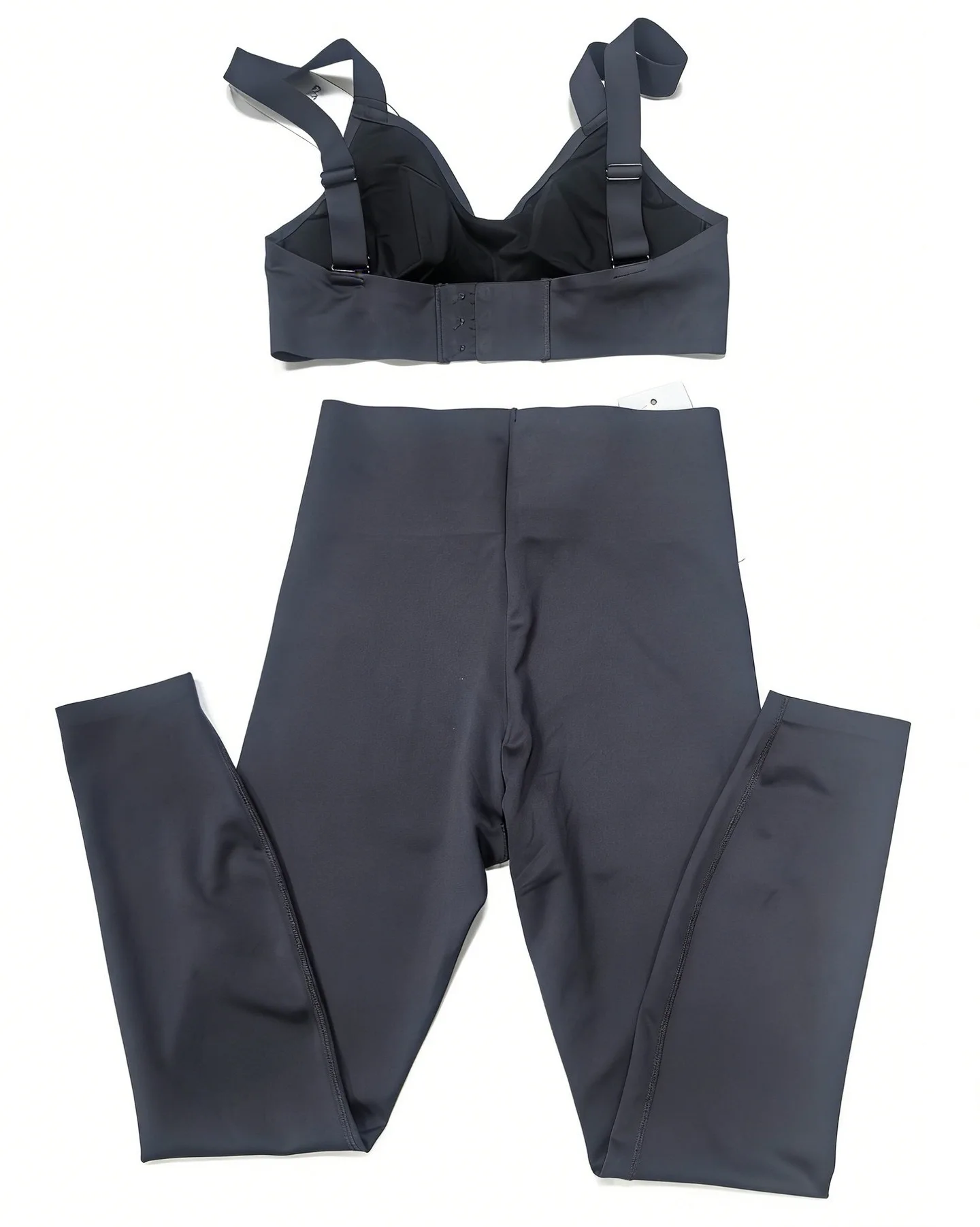 Calças de yoga sl de cintura alta underwire apewear fitn escultura cintura apertando calças compridas poliéster casual wear